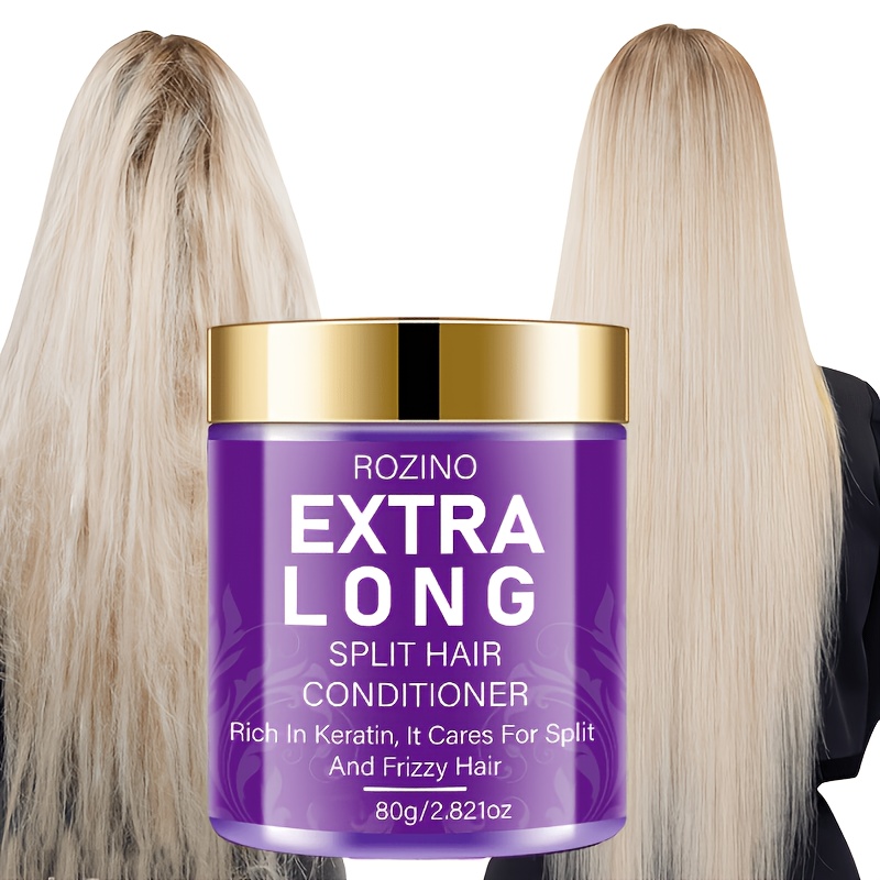 Image of [ And Long- Lock] Purple Smoothing And Color-locking Hair Mask 80g, Containing Keratin, Biotin, Rosemary And Care Ingredients, Fresh And Non-greasy Texture, Of Frizz