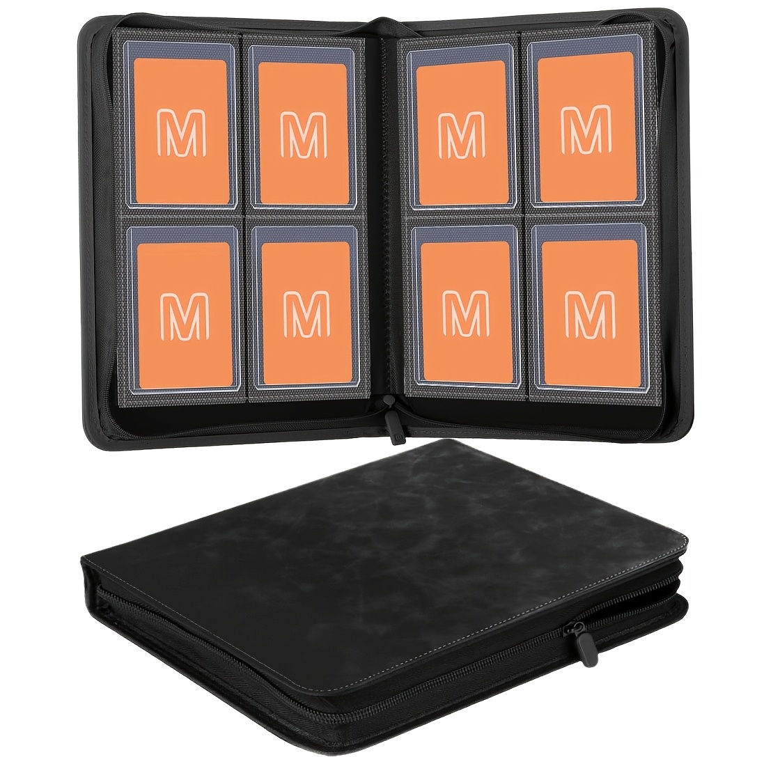 top loader binder holds 112 top loaders 4 pocket top loader - Temu  Netherlands