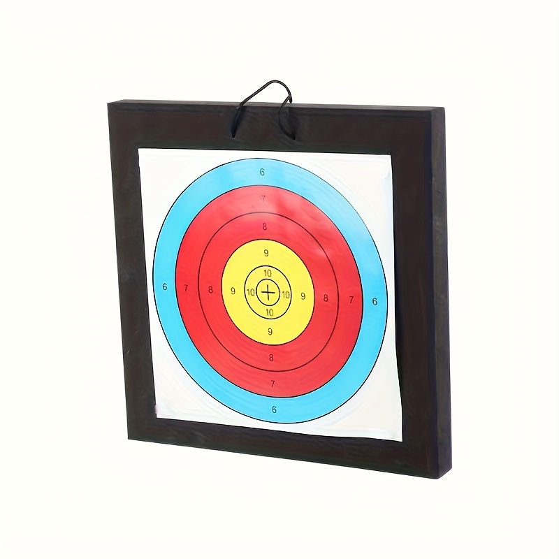 Eva Portable Archery , 5cm Thick, With 2 Papers. Or Hung On A Stand, Making It Convenient For Outdoor Use In Archery Ranges Or Backyards