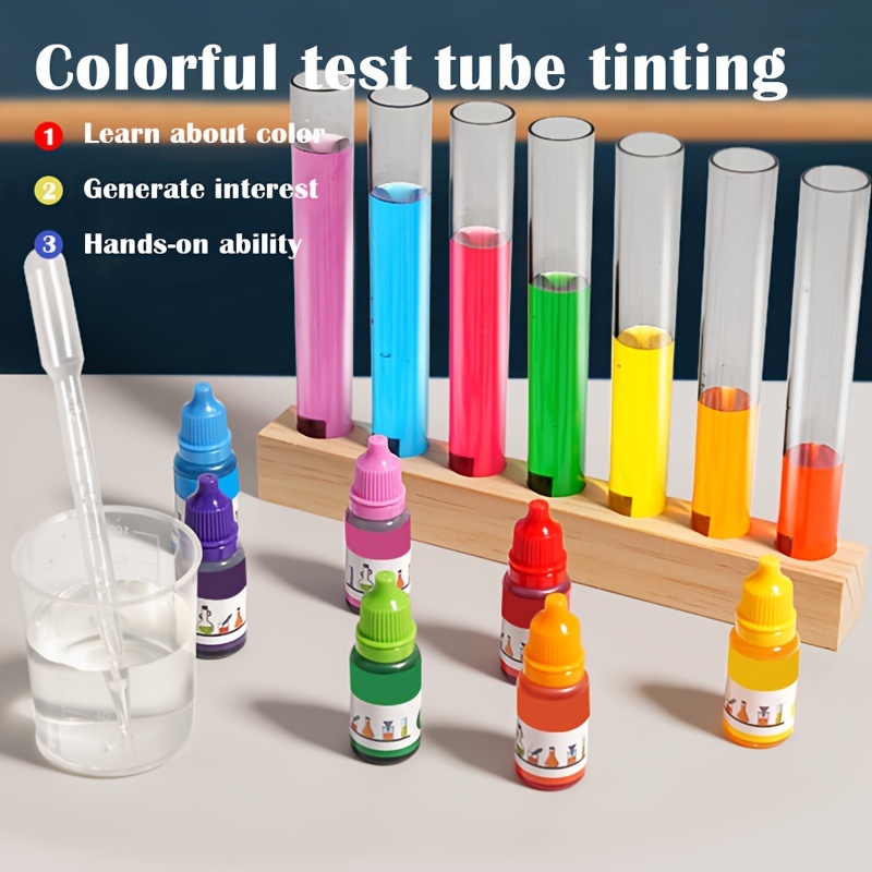 

1pc Toy Set - Test Mixing Experiment Kit, , Learning Science Toy For & -eye Coordination , Fun , Or Christmas For