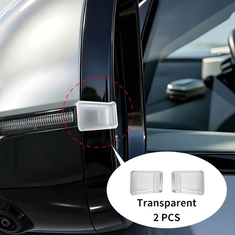 TEMU Rearview Mirror Light-boosting Diffuser , Blue Light , Damage-free Paste-on Exterior Decor Accessory Compatible With Byd 3