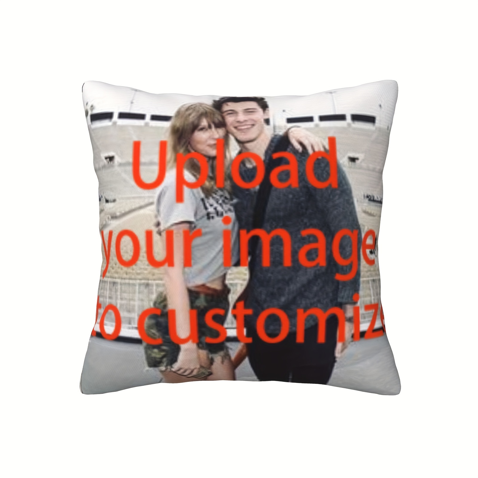 

Personalized 18x18 - For & , For Decor ( Not Included)