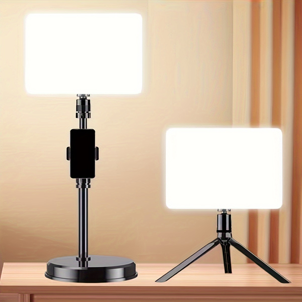 live broadcast fill light photography special small desktop food lighting spotlight square flat soft light professional led 0