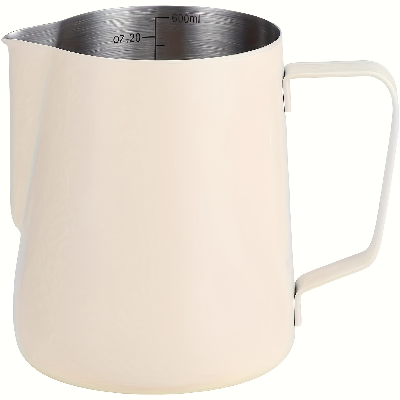 E-shop Milchaufschäumer, Milchaufschäumer, Edelstahl Milchaufschäumerbecher, Konzentrierter Kaffeebecher Milchtopf, Zubehör für Espressomaschine,