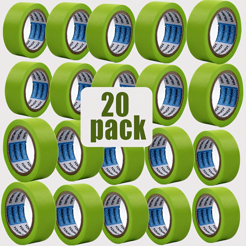 E-shop [20 Rollen V Pack] Grün und Papier Washi Tape | 2Cm Breit X 10M Langer | Leicht Abreißbar, Keine | Scrapbooking/Geschenkverpackung/ |