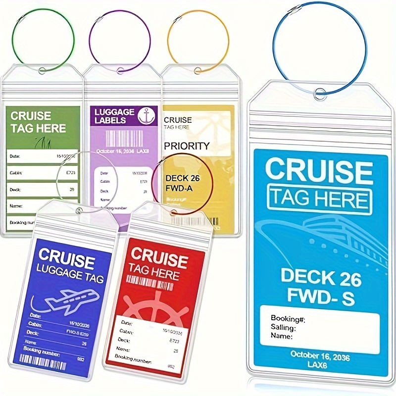Cruise Luggage Labels - Free Returns Within 90 Days - Temu United