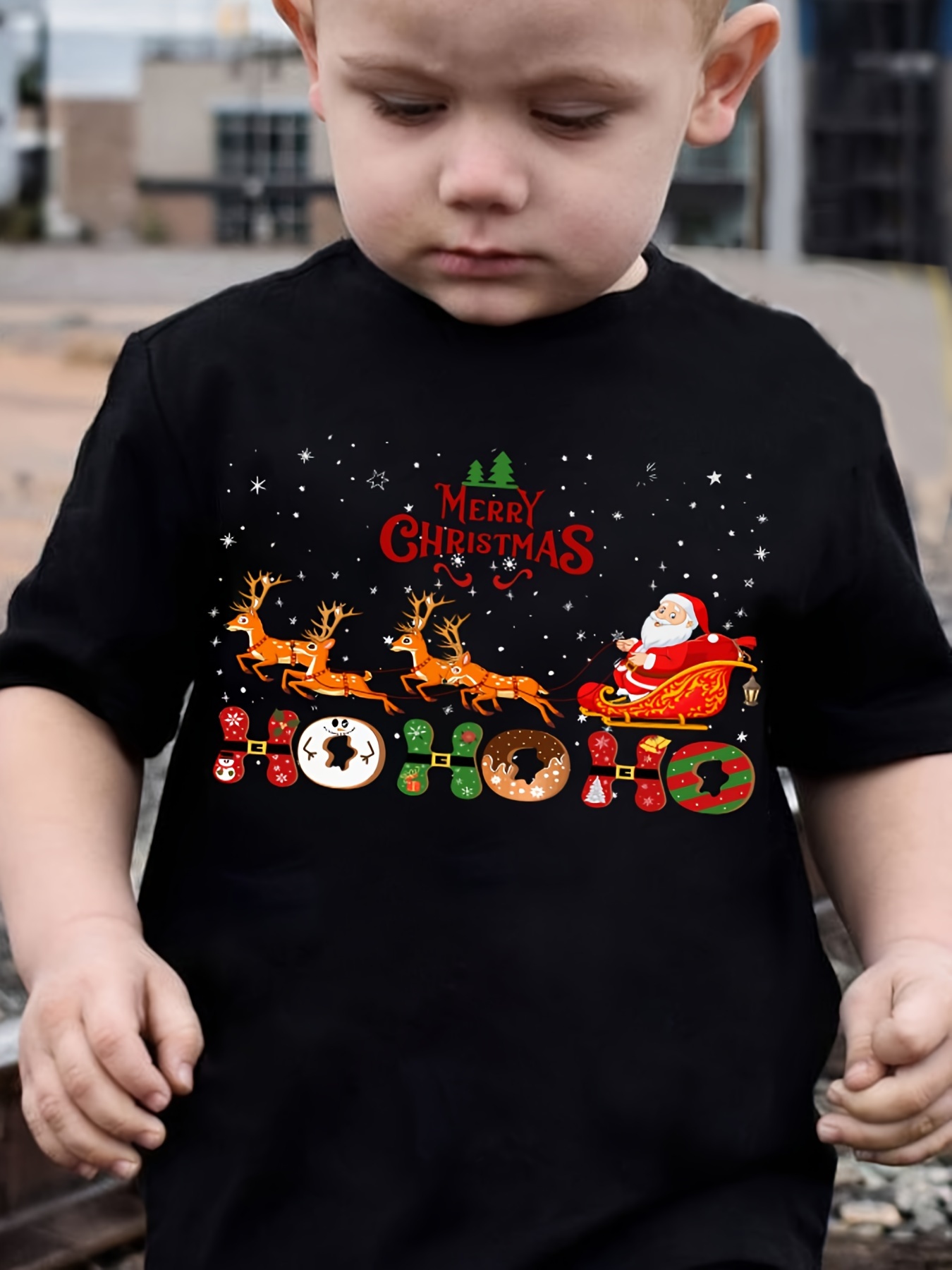 Merry Christmas Baby Christmas T Shirt Unisex Baby Christmas Xmas