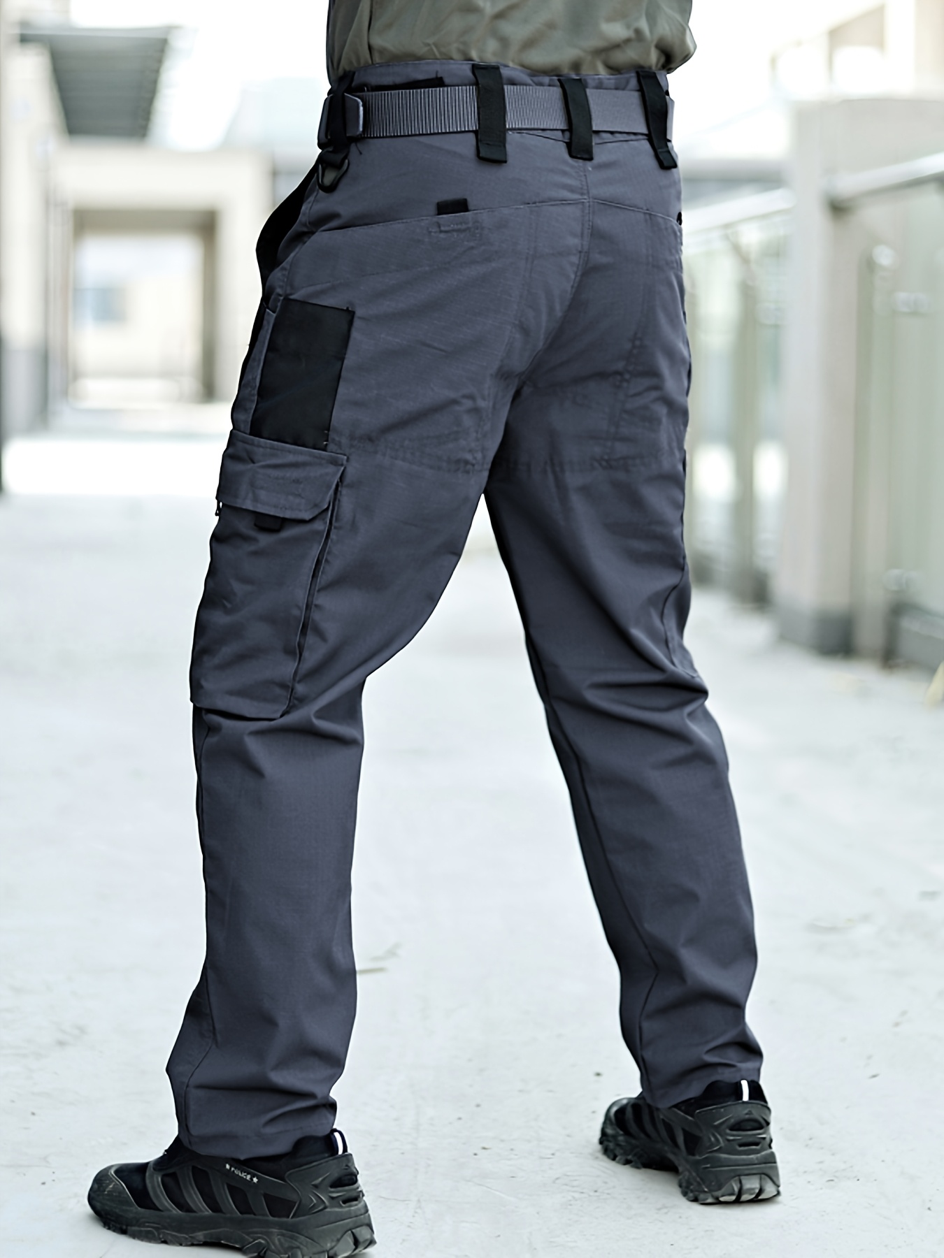 Pantaloni Tattici Cargo Uomo - Militare, Trekking, Caccia | Tessuto Stretch Asciugatura Rapida | Tascabili & Comodi