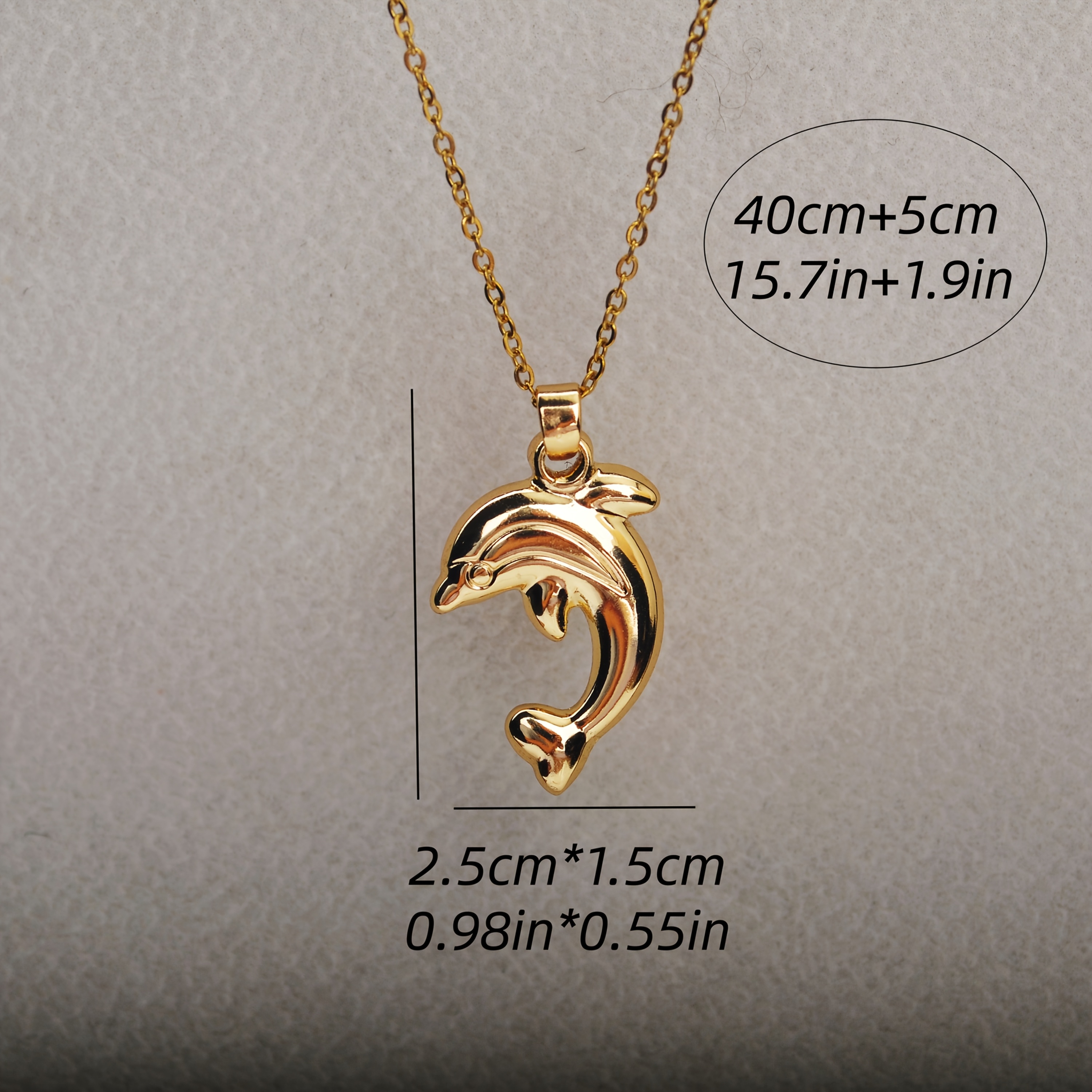 TEMU 1pc Collier Entièrement en Acier Inoxydable, Résistant à la Décoloration, et Élégant, Adapté au ou aux , Collier de Mode pour Femmes, Accessoire