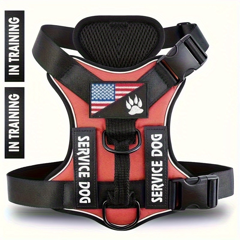 Adjustable Dog Chest Strap with Reflective Strip, Outdoor Training