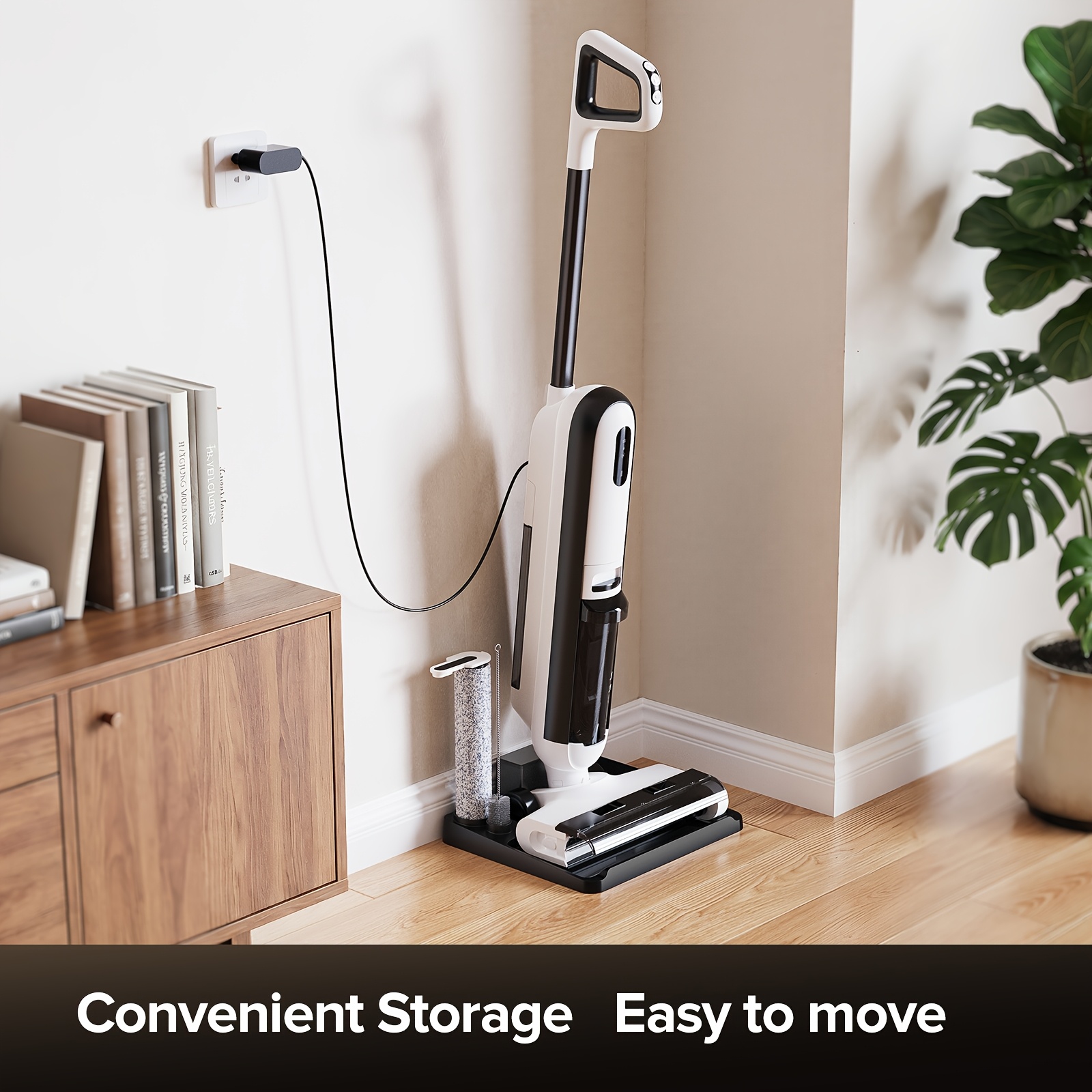 Image of Lubluelu 20kpa Cordless Wet Dry Vacuum And Mop, Featuring Self-cleaning, 33 Minutes Of Operation, Cleaning, Anti- Technology, Water Tanks, Floor Cleaner For Hard Surfaces