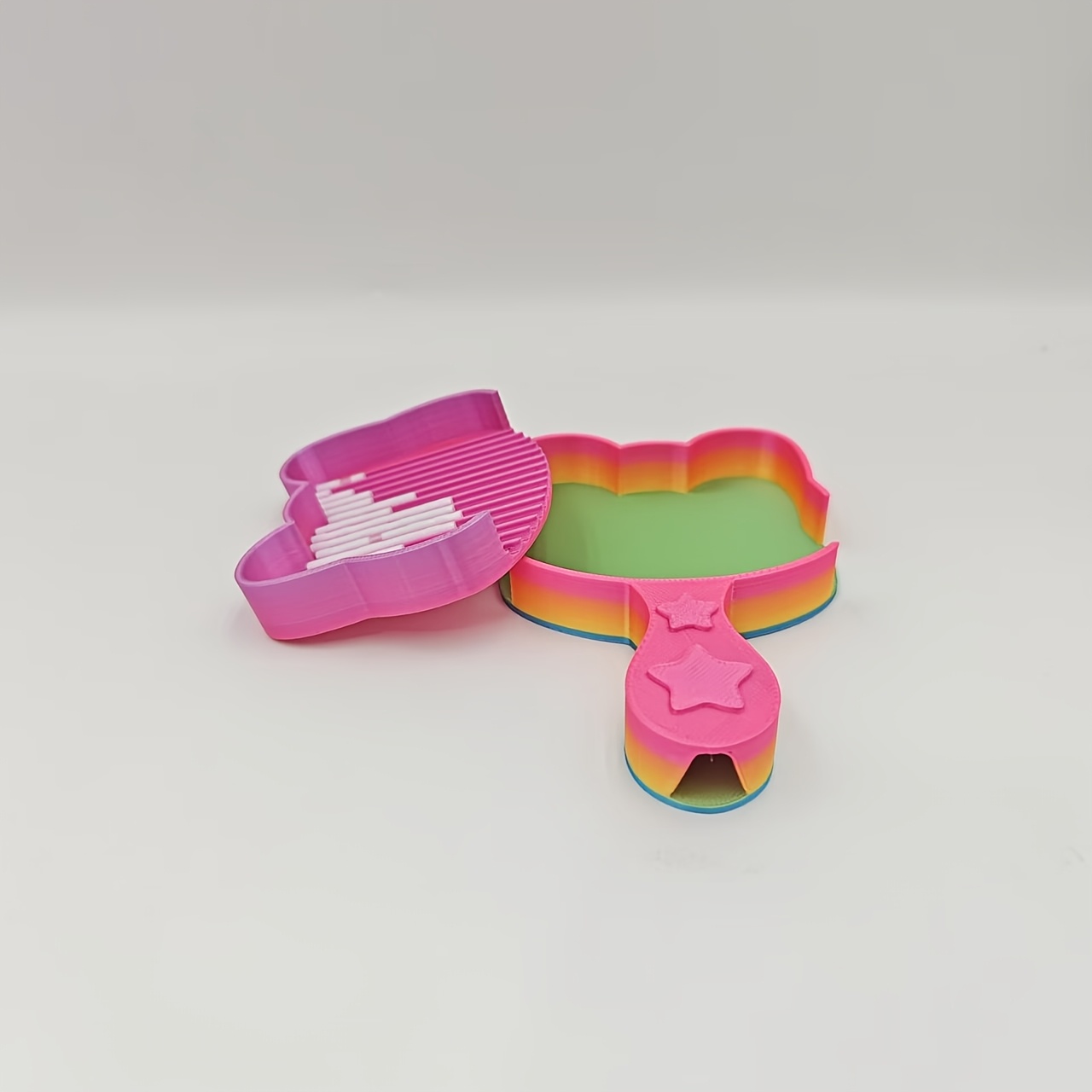E-shop Little Bear Bean Schaufel Set 2.6MM, für Schmelzperlen, Perlenbasteln, Keine Bean-Stauung, mit Baffle und Trichter Werkzeug
