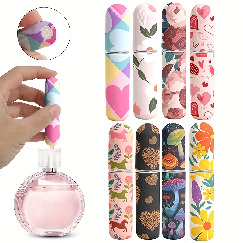 

1pc Cute Perfume Spray, Portable Perfume For Travel, Bottom Direct Filling High-end Spray Empty Bottle, Portable Perfume Bottle Spray