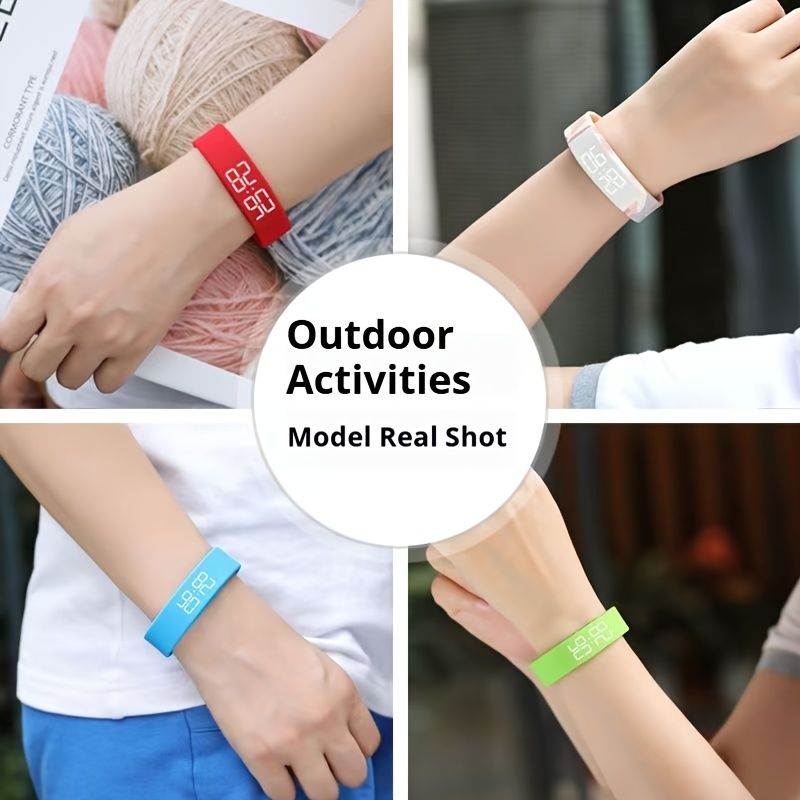 this multifunctional led display watch features a vibrating alarm step counter sports timer calorie   and distance measurement   designed to be lightweight and   with a built in night light Product details 9