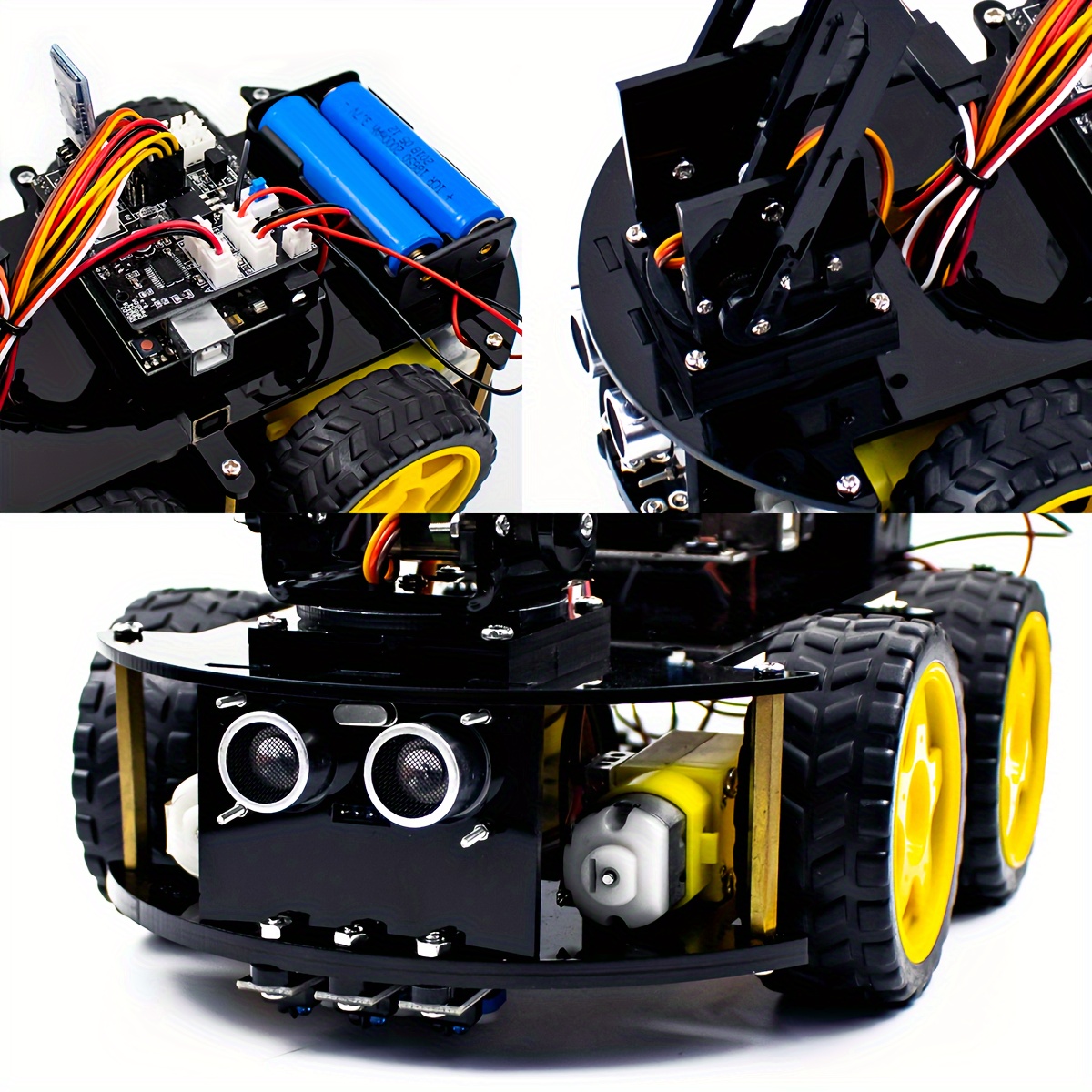 Omniduino arduino互換制御ロボットカー とロボットハンド