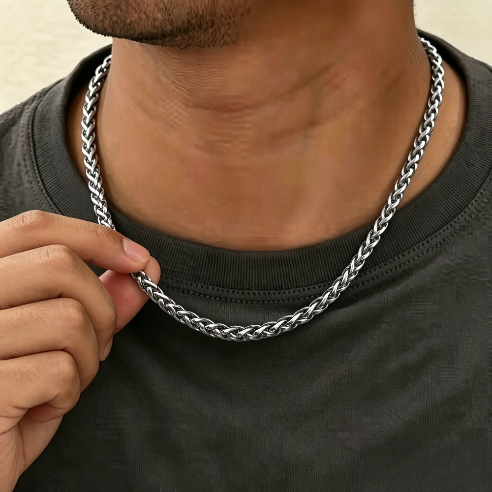 Unisex Heavy-Duty Cuban Link Chain Necklace