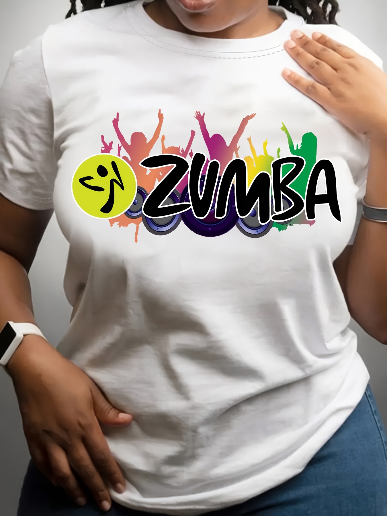 新品ZUMBA 半袖Tシャツ おとなしく