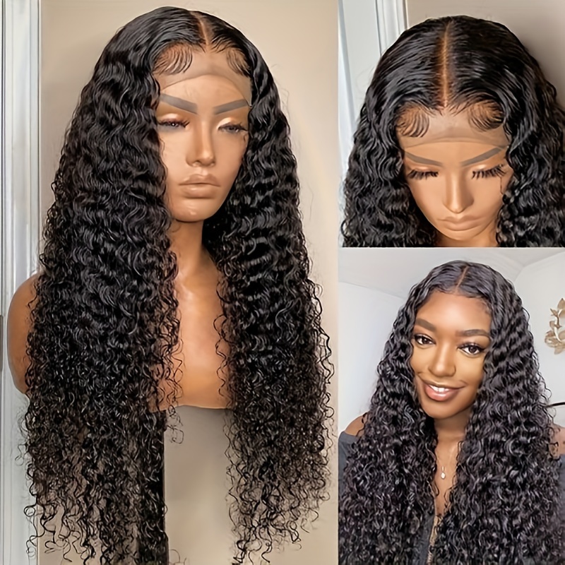 Curly Wig Human Hair - Temu