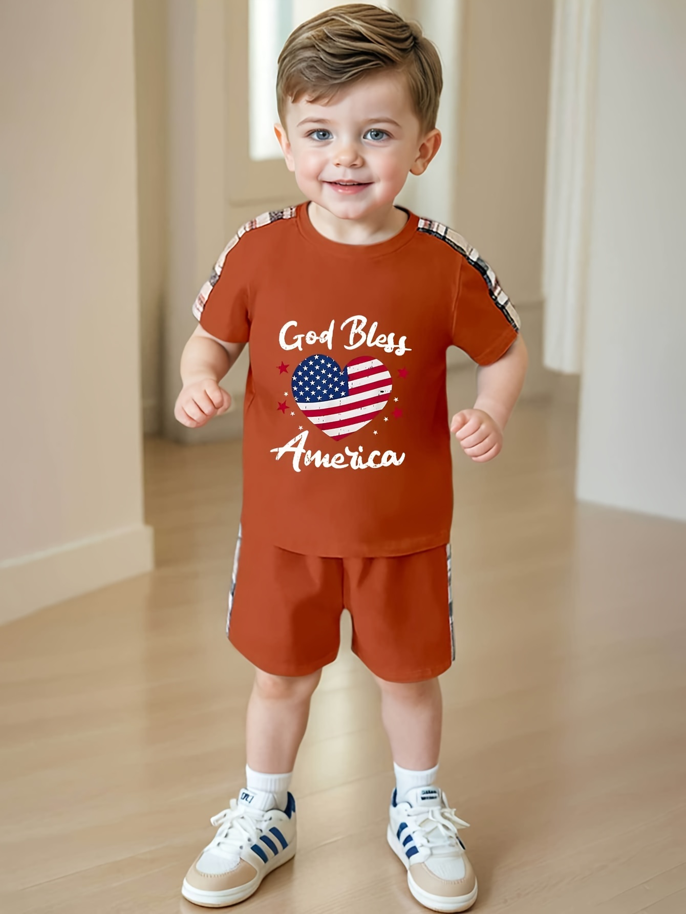 Niños Varones Ropa Casual Para Bebes Conjunto Verano Moderno Bebés