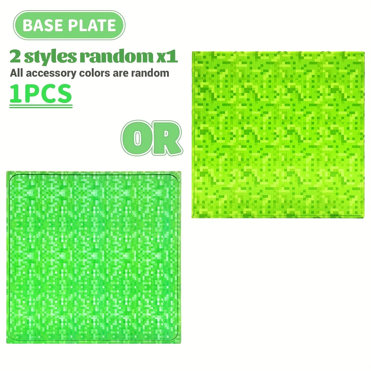 Block Lawn Floor Toys Diy Boys And Girls Toys Learning Puzzle Toys Suitable For Indoor And Outdoor Children To Different Scenes Gifts Random Color/style