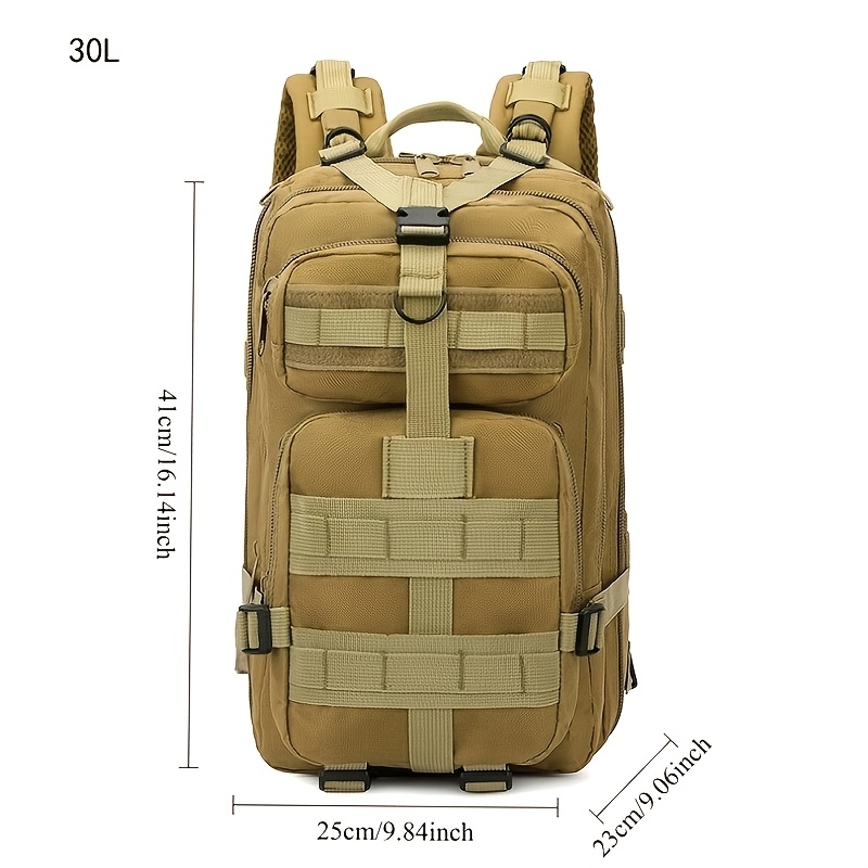 30L Molle Tactical Backpack for Camping and Hiking