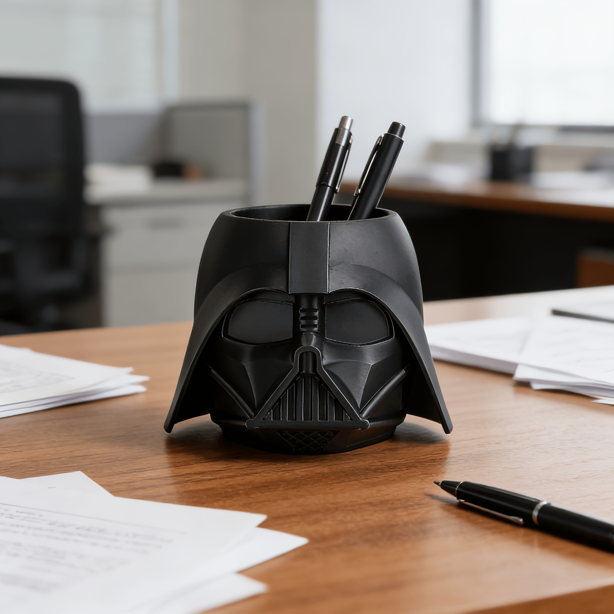 E-shop [] Star Wars Serie Stiftehalter mit --Design. Geeignet für Wohnzimmer-Bücherregal, Arbeitszimmer oder Schreibtisch; Auch eine tolle Belohnung,