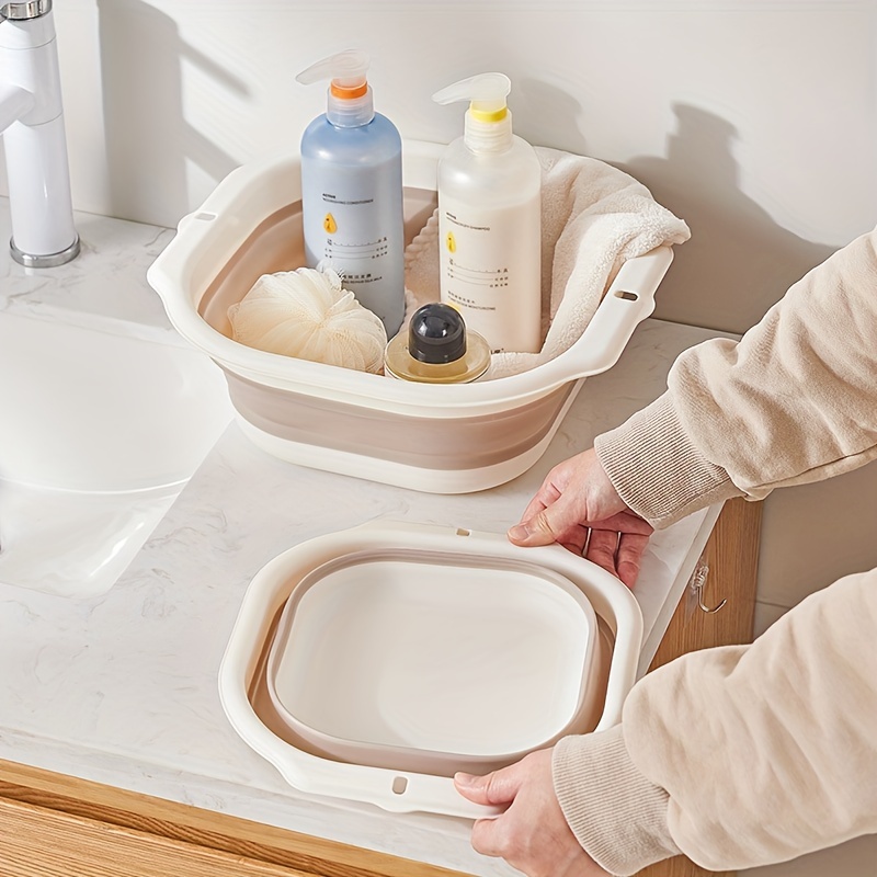 tragbarer klappwaschbecken langlebiger pp kunststoff ideal