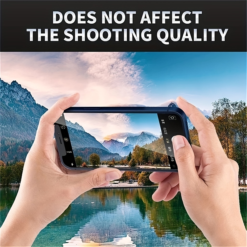 3pcs JORYACK Tempered Glass Camera Lens Protector, Full Cover 9H 3D Film for iPhone 11/12/13/14/15/16 Pro Max, 14/15/16 Plus, 13/12 Mini, Mobile Phone Lens Protection