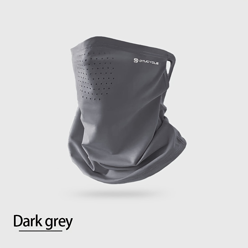 TEMU Dtucycle Outdoor/men's And Women's Full-face Summer Breathable Face/cycling And Running Ear-hanging
