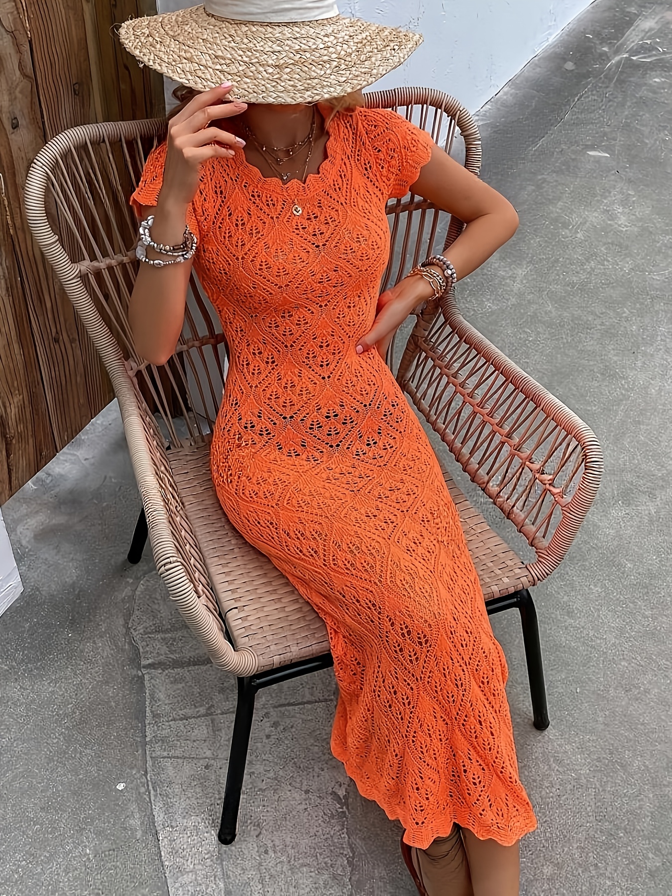 orange lace dress styles Orange Lace Long Prom Dresses, Orange Lace Formal Graduation Dresses jbydress
