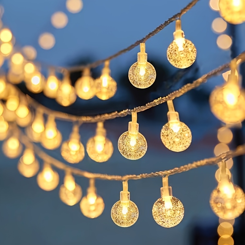 TEMU Led Fairy Lights String Lights Outdoor Camping Tent Awning Layout Decorative Lights Christmas Atmosphere String Lights Strip, Camping Stuff,