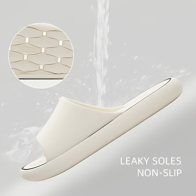 Women'S Comfortable EVA Slides - Non-Slip, Cushioned Thick Sole, Round Toe, Ribbed Texture - Ideal for Indoor/Outdoor Use, Beach & Home Relaxation, All-Season Slippers, Indoor Slippers|Elegant Slippers|EVA Material Slides