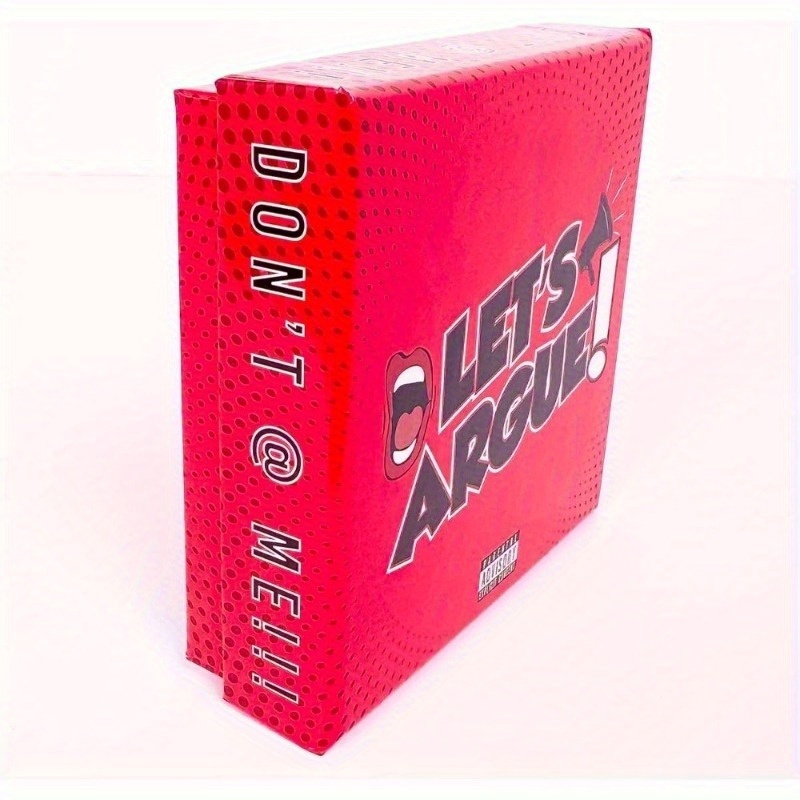 Debate Card Game - Fun Discussion Party Game with Bold Controversial Prompts, Suitable for Adults and Family Competitive Board Game, Exquisite Packaging Design