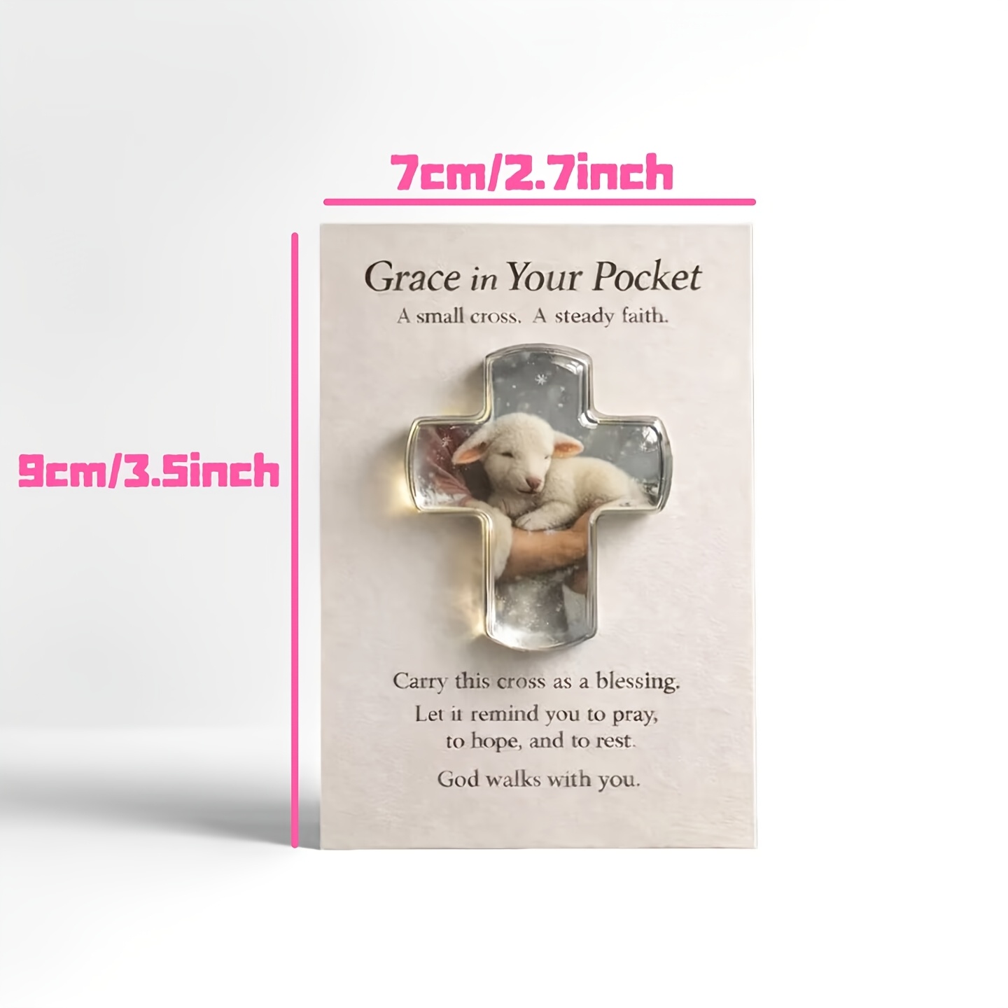 Encouragement Greeting Card 2d Sculpture With Emotional Encouragement Card Inspirational Card Gift For Suitable For Home Decor Room Decor Ramadan Gift