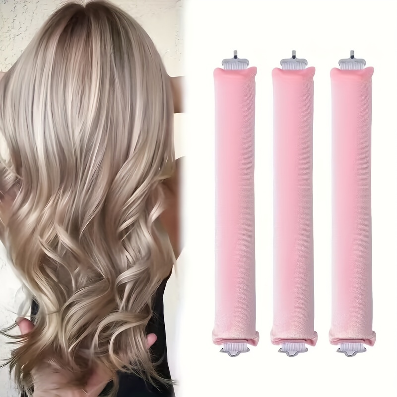 

1/3pcs Heatless Curling Rod Headband Curlers No