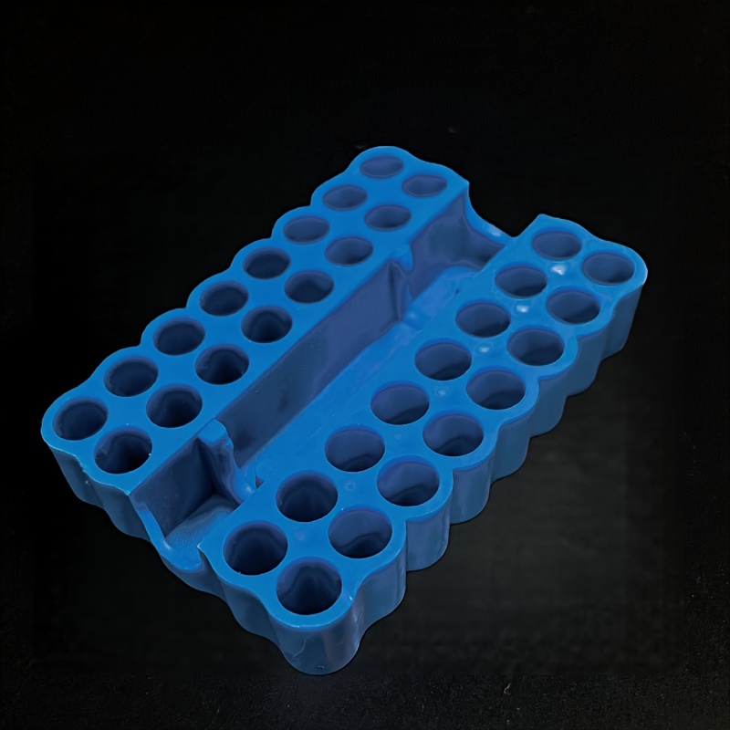 TEMU Organizadora de 32 Agujeros para Brocas Hexagonales - Compatible con Mango Hexagonal de , de Almacenamiento de Accesorios de Herramientas