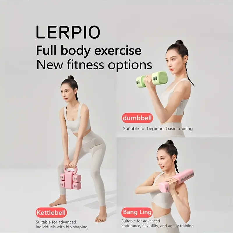 Set Manubri E Kettlebell Regolabili 2 In 1 - Pesi Da 1 A 5 Kg, Dischi Da 0,25 Kg, Design Salvaspazio, Ideale Per Allenamento Forza A Casa