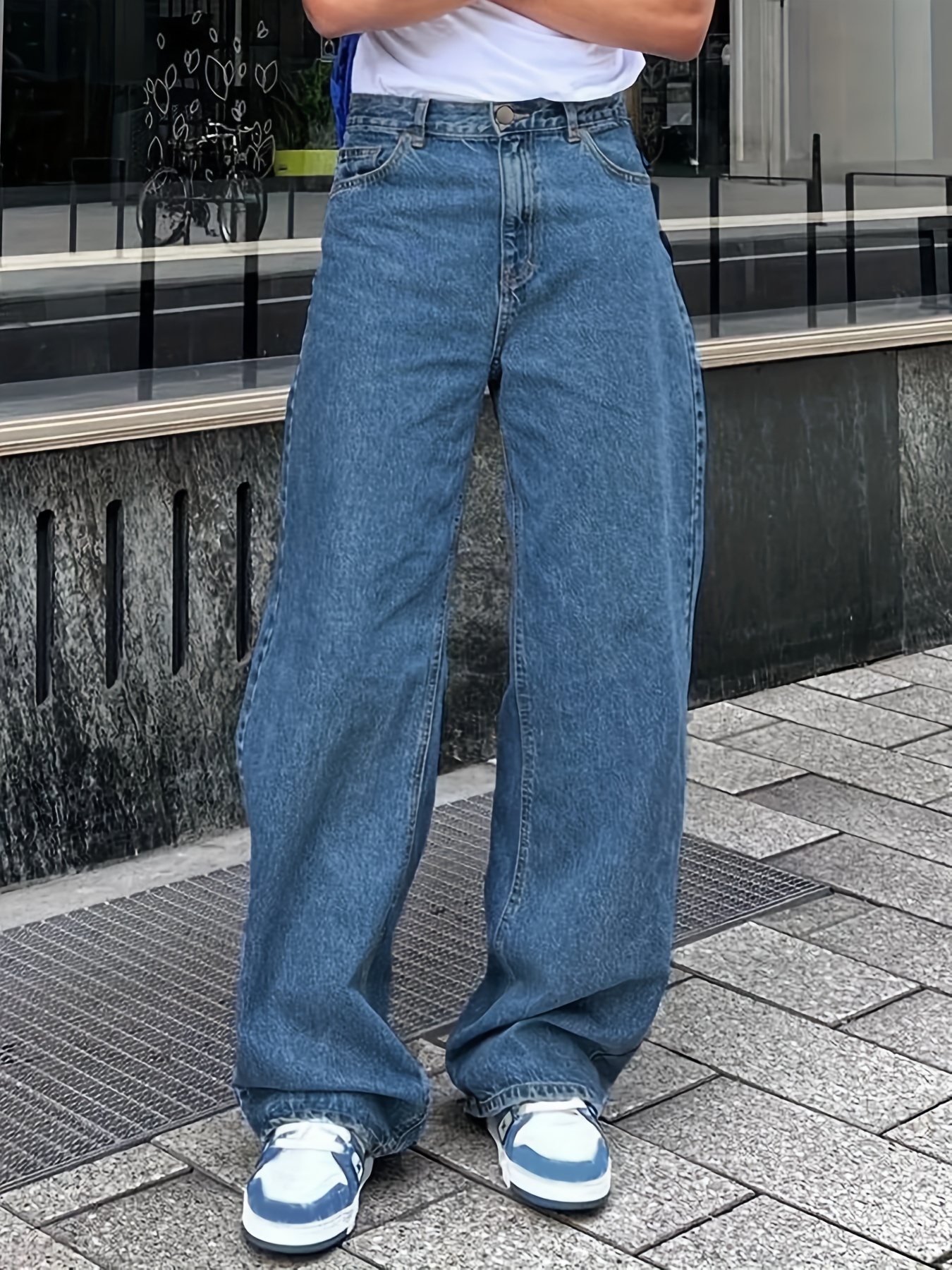 baggy mens jeans sold on Temu United States
