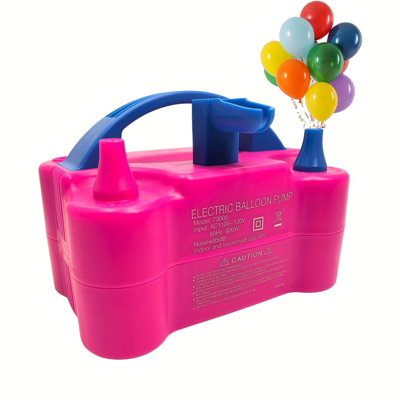 balloon pump balloon pump electric electric balloon pump at home portable air blower with dual nozzle balloon air pump for decoration party and   without battery