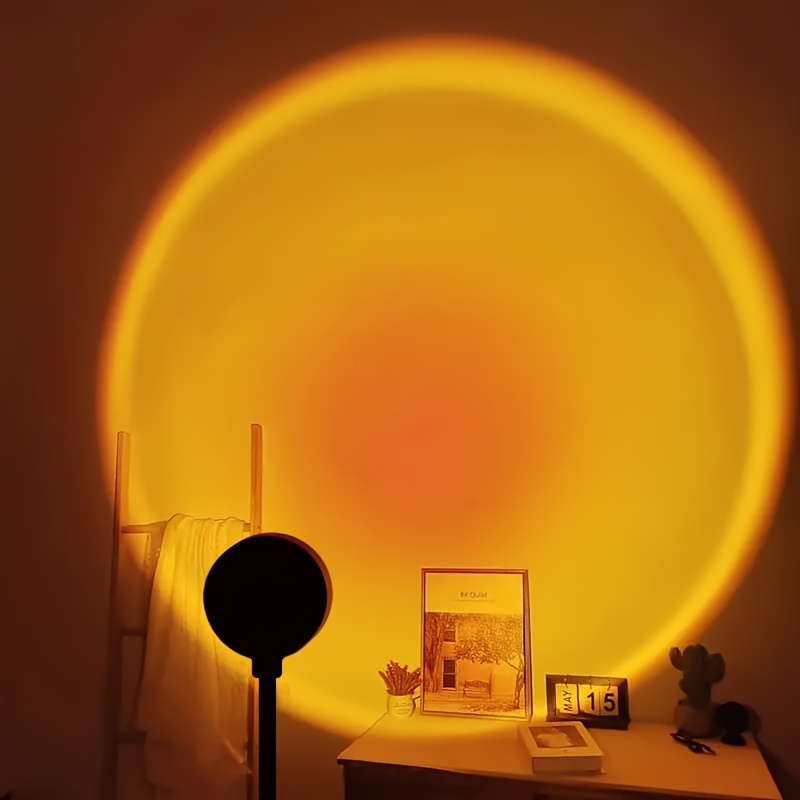 Sunset Light Projector Sunset Lamp Projection Usb Night - Temu