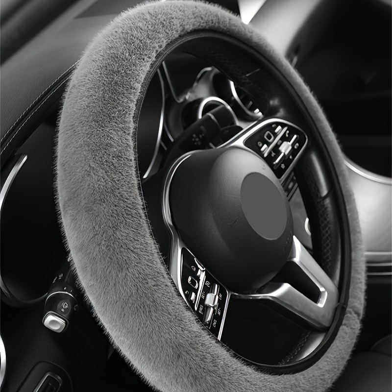 

Winter Steering Wheel Cover - Fit, No , Washable & Warm Vehicles