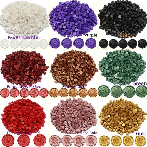bagged hexagonal sealing wax stationery decoration wine packaging decorative sealing bottle cap sealing premium wax high quality wax sealing supplies handmade materials wedding planner christmas