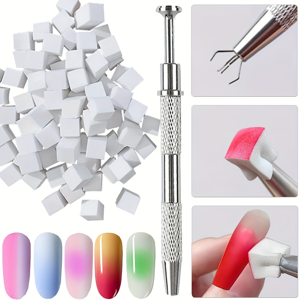 

50pcs Art Sponges Set Grabbing Pen - Unscented Sponges For , Cleaning Brushes From