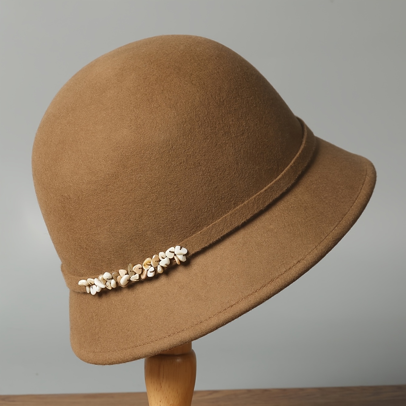 a new womens fashion wool felt bucket hat autumn winter 2025  display picture 3