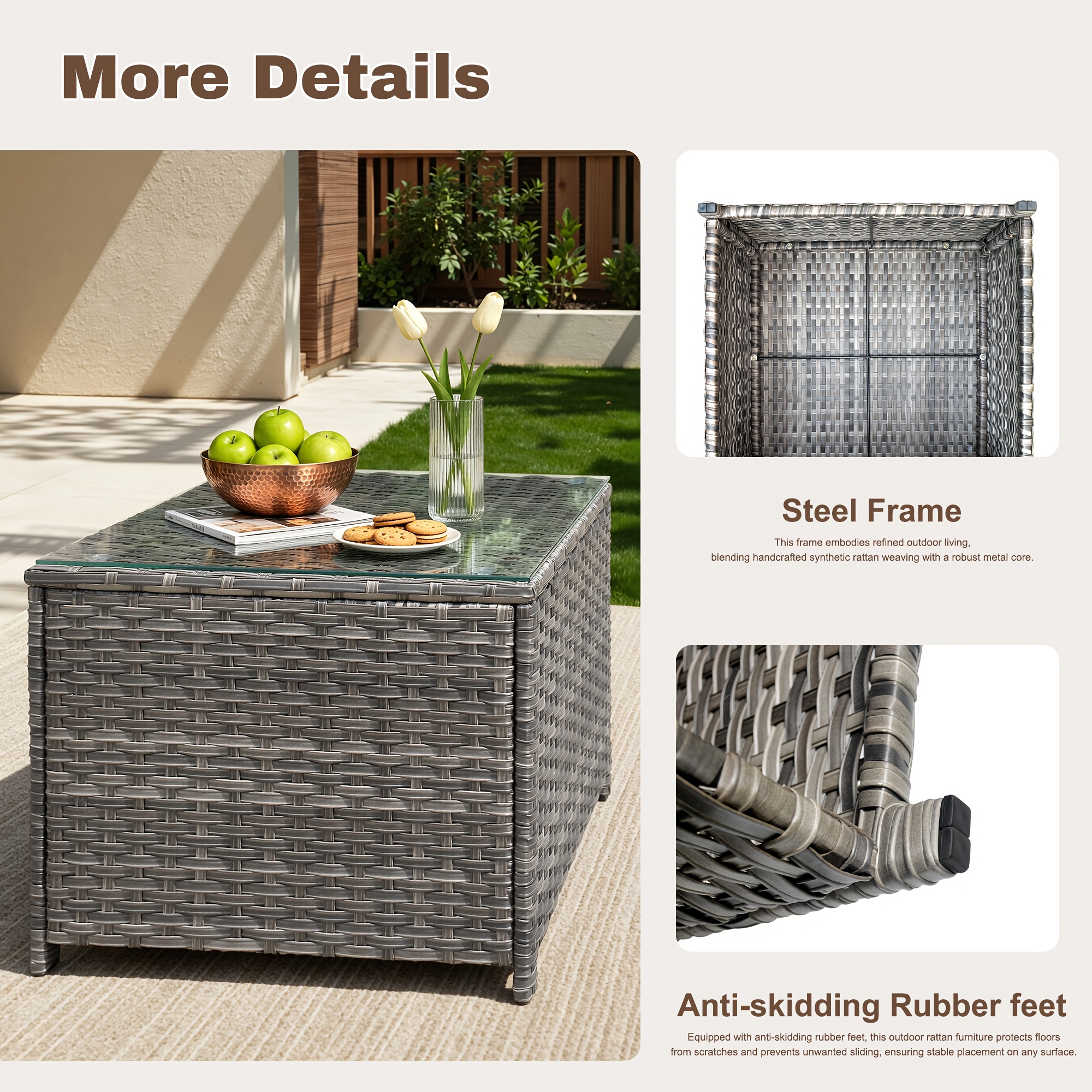 [Outdoor Coffee Table] 24