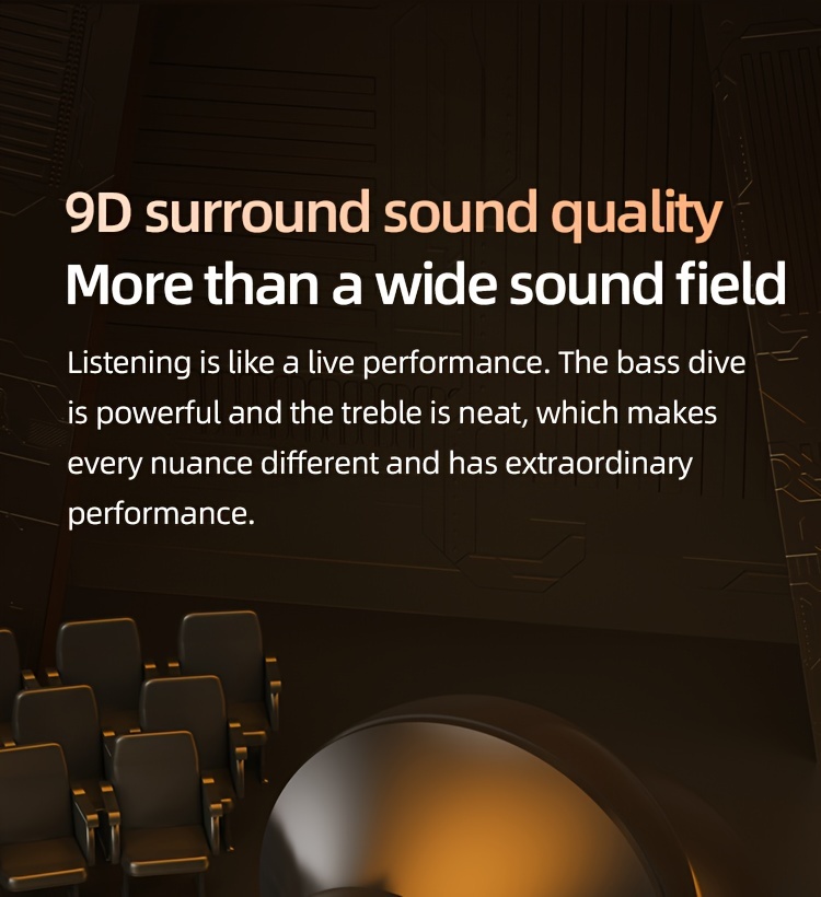 bt 8 wireless earphones sports headphones card insertion   noise cancelling headset hifi music earbuds details 3