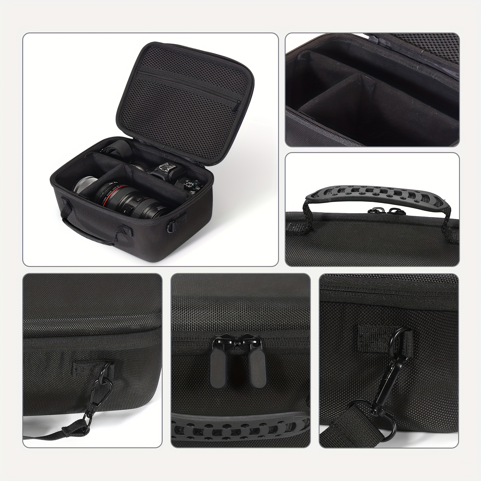 Camera Case for Canon, Nikon, Fujifilm, and Sony DSLRs