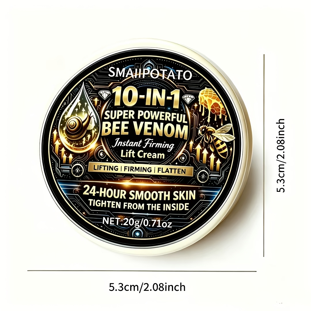Image of Super Powerful Bee Venom Lifting Cream, 10-in-1 And Firming Moisturizer, Instant Tightening And Smoothing Face Cream Daily Skincare For And Wrinkles