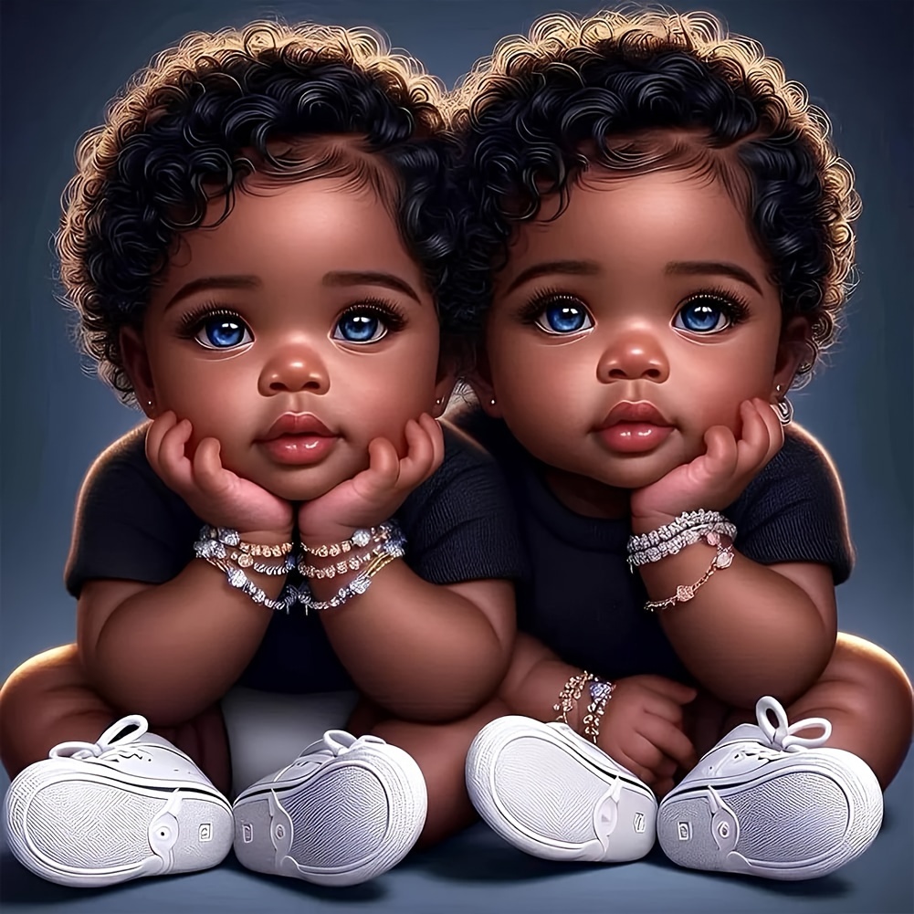 1pc 20x20cm/7.87x7.87in Frameless Curly Hair Lady Model Pattern 5D Diamond Painting Set 22 6b9d247f e1a6 4b67 868f fc9d76285c3d