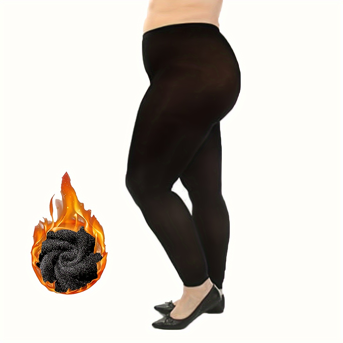 Mallas Termicas Mallas Negras Mujer Gruesas Medias Térmicas Para